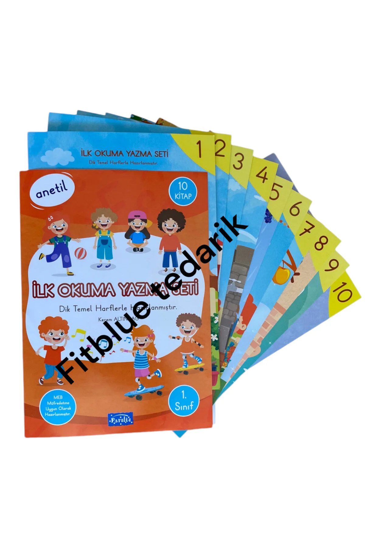 Parıltı Yayınları Anetil ilk okuma yazma set 10 kitap 2024-2025 Dik temel harflerle yeni müfredata göre hazırlanmıştır" Çocuk Öykü Fiyatı