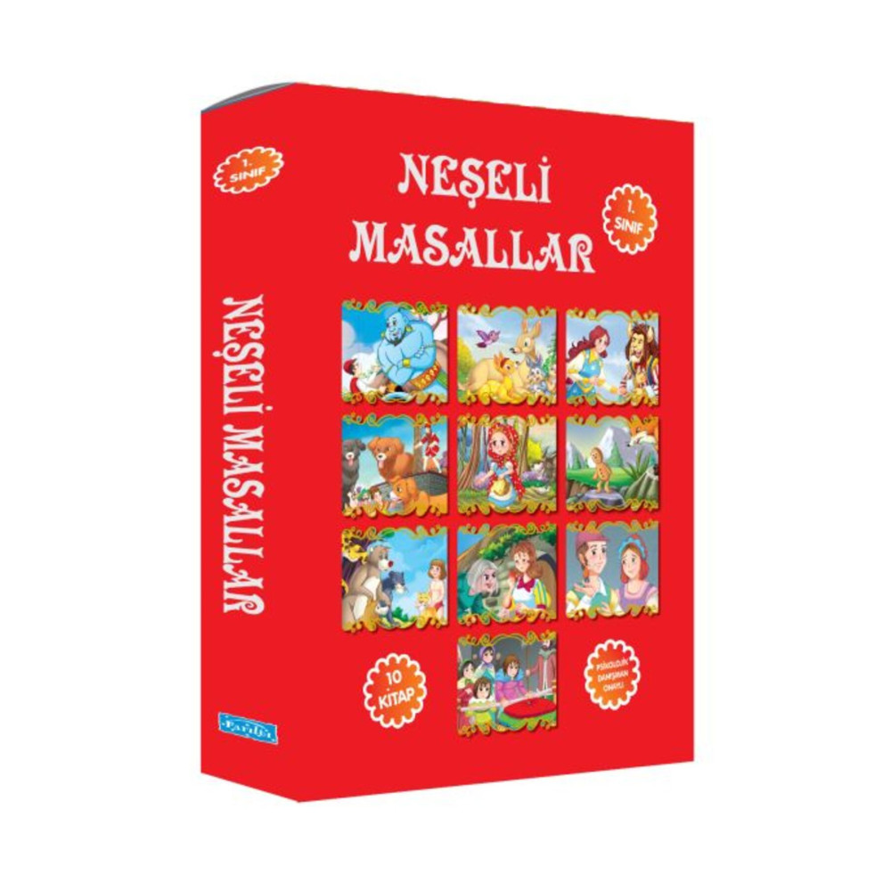 Parıltı Yayınları Neşeli Masallar 10 Kitap Set Çocuk Öykü Fiyatı
