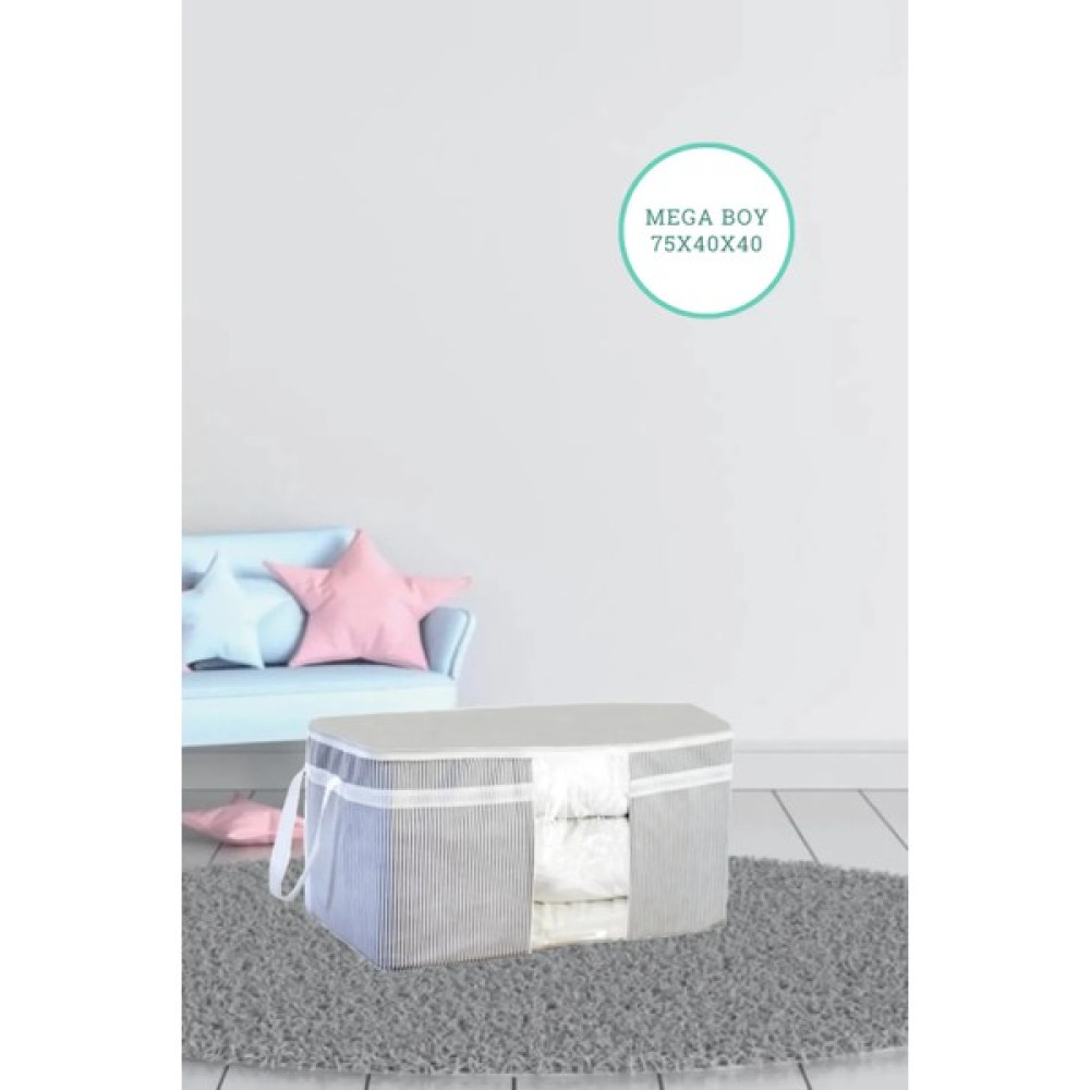 Paris Home Yastık Hurcu, Yorgan Hurcu, Baza Altı Düzenleyici Hurç, Kıyafet Hurcu, Kazak Hurcu - 75x40x40 Hurç Fiyatı