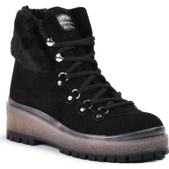 Park Moda K4010 Siyah Süet Kadın Bot