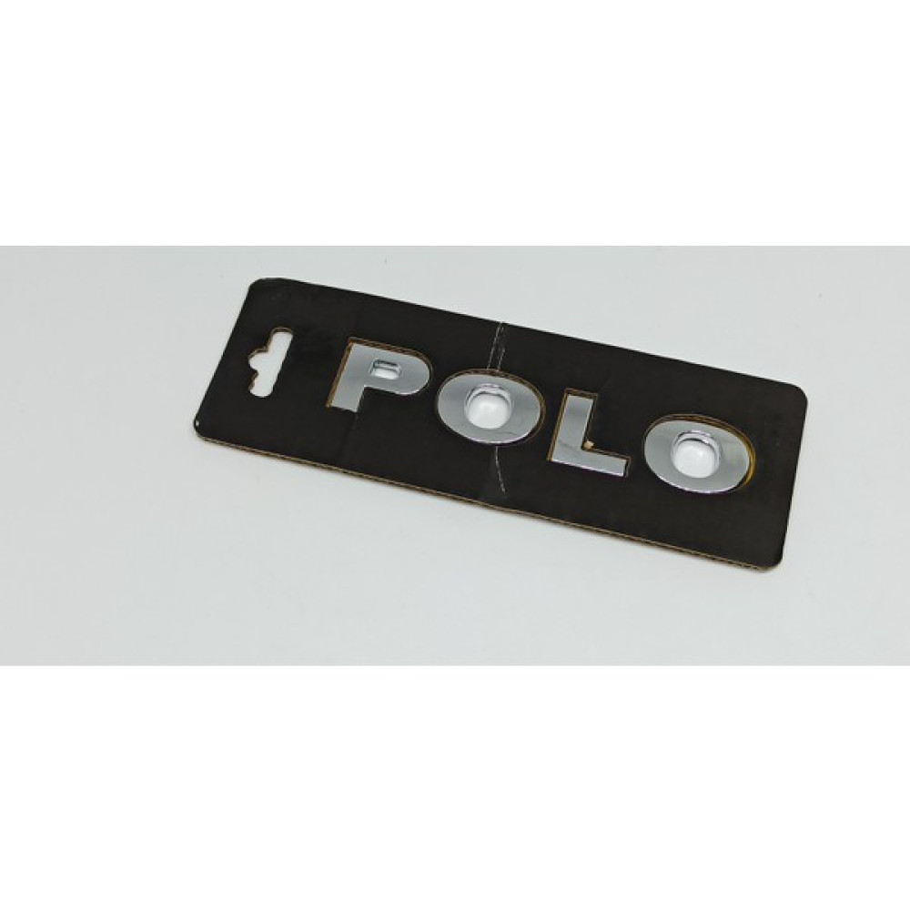 Park Oto Polo Bagaj Yazısı Etiket - Krom - 1 Oto Boyaları Fiyatı