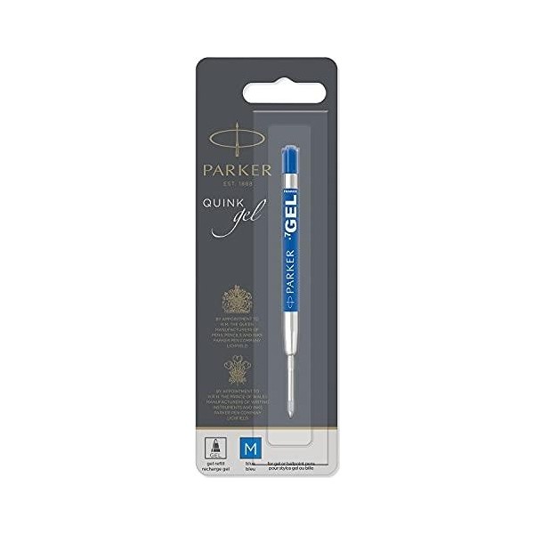 Parker 1950346 Jel Tükenmez Kalem Yedeği, Orta Kalınlıkta Uç, Mavi, Gri Kalem & Yazı Gereçleri Fiyatı