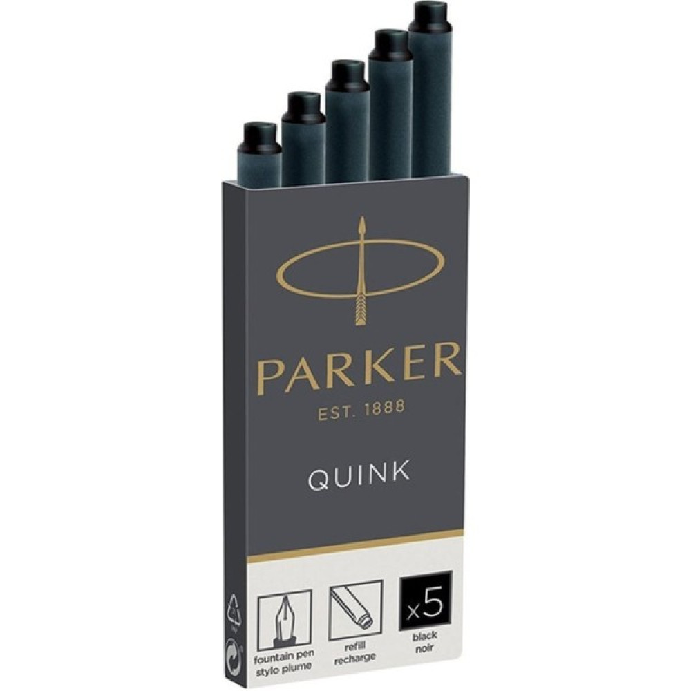 Parker Diğer Dolmakalem Kartusu Parker Quınk Siyah 5’li Dolma Kalem Fiyatı