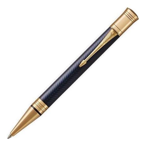 Parker Duofold Prestij 1931373 Mavi Chevron Tükenmez Kalem