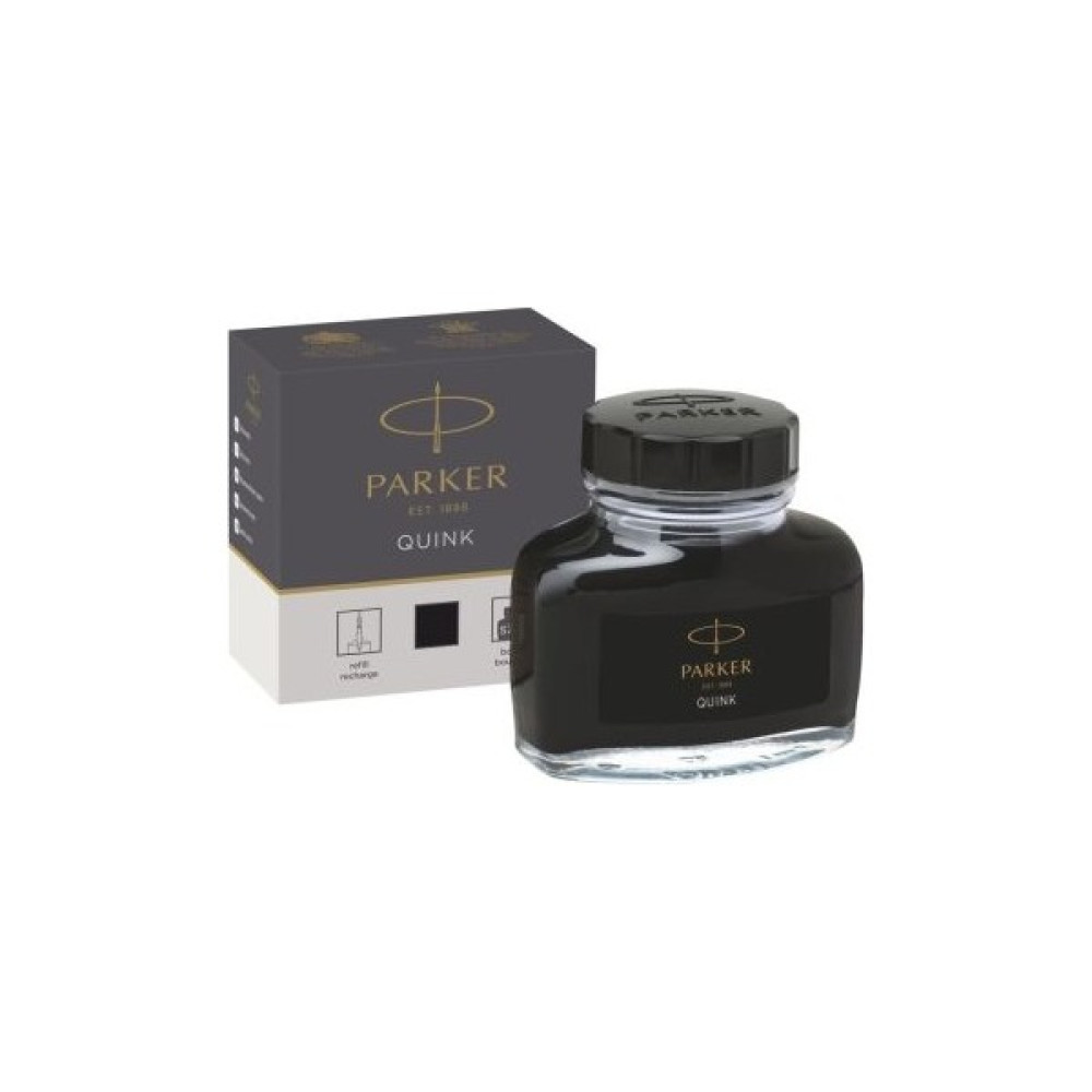 Parker Quink Dolma Kalem Şişe Mürekkebi Siyah 1950375 Kalem Kartuşu & Mürekkebi Fiyatı