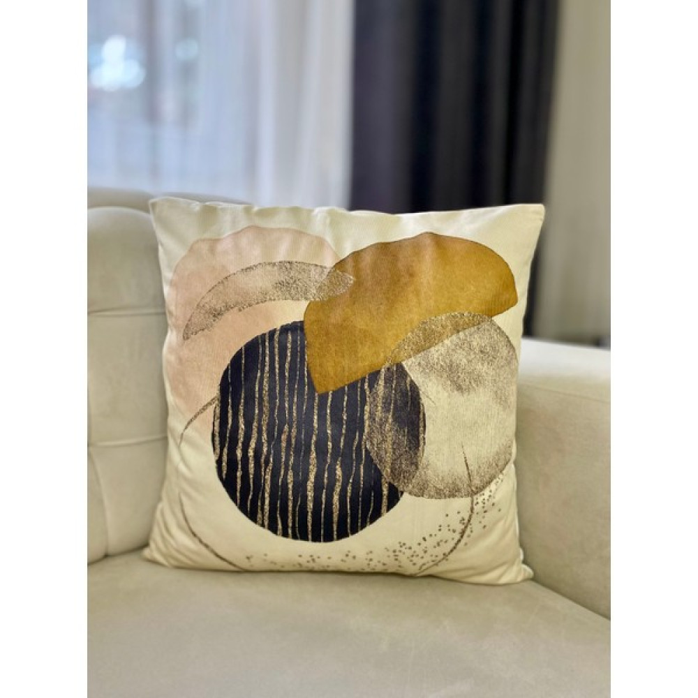 Parla Lifee Desenli Dijital Baskı Kırlent Kılıfı 45X45 cm Kırlent / Mobilya Yastığı Fiyatı