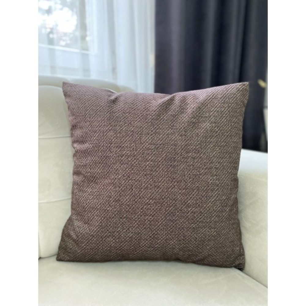 Parla Lifee Keten Kırlent Kılıfı - 43 x 43 cm - Acı Kahve Kırlent / Mobilya Yastığı Fiyatı