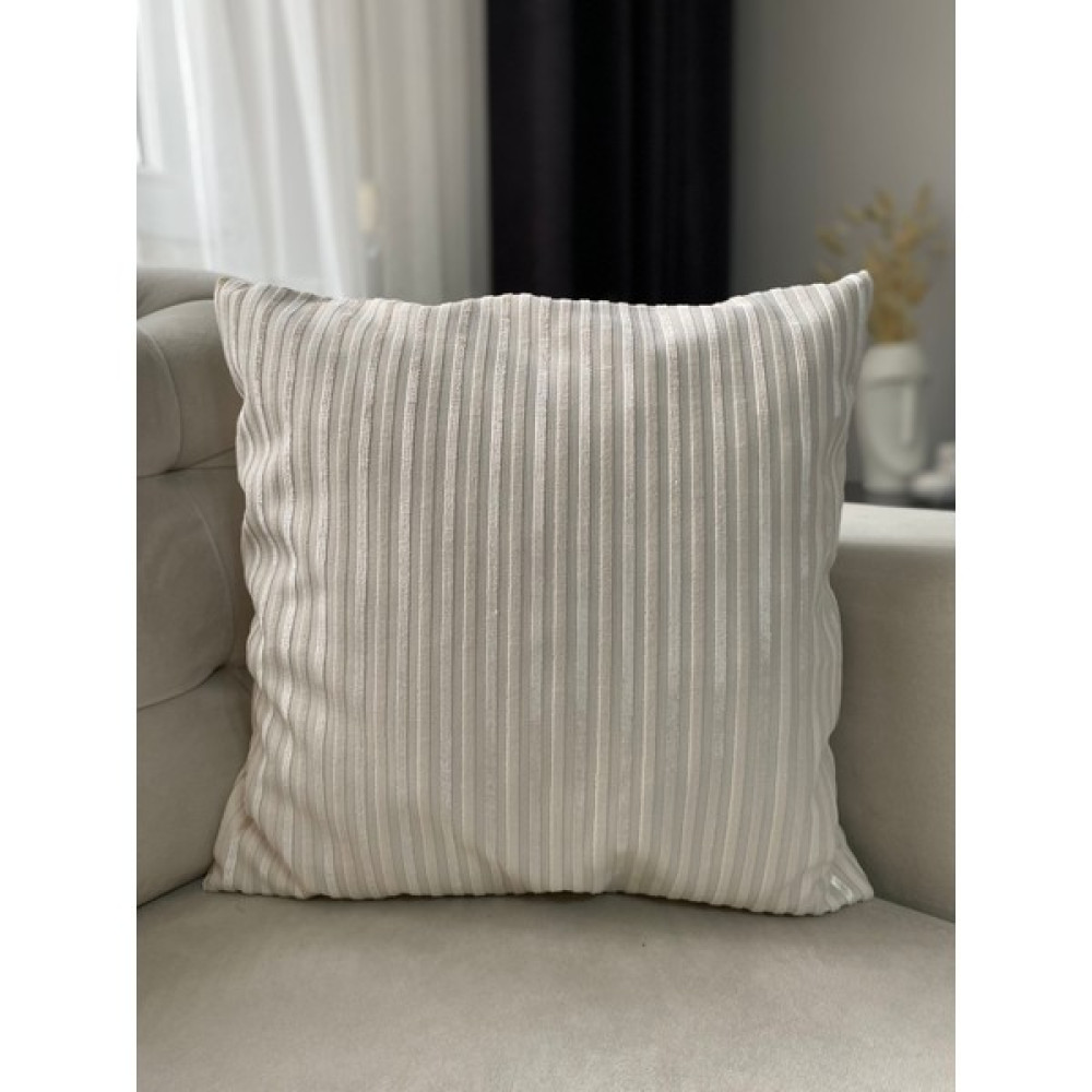 Parla Lifee Punch Model Krem Renk Kırlent Kılıfı - 42 x 42 cm - Açık Krem Kırlent / Mobilya Yastığı Fiyatı
