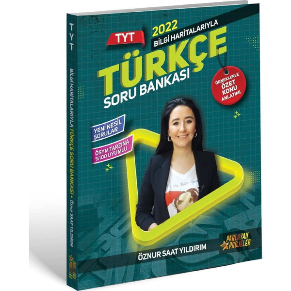 Parlayan İşler 2022 TYT Bilgi Haritalarıyla Türkçe Soru Bankası Öznur Saat Yıldırım Temel Yeterlilik Testi (TYT) Fiyatı