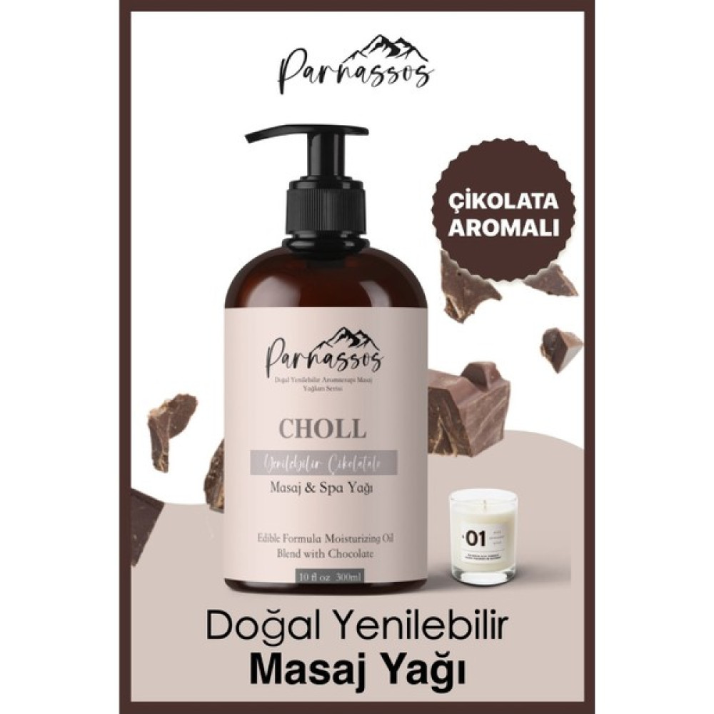 Parnassos Çikolata Aromalı + Vanilyalı + White Doğal Aromaterapi Masaj Yağı Seti 300 ml Bitkisel Yağlar Fiyatı