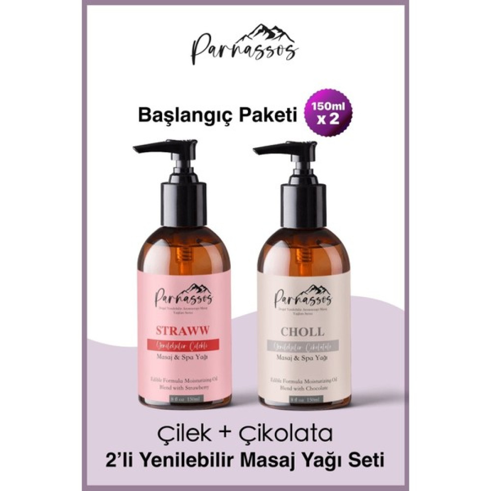 Parnassos Ipeksi Etkili Ve Yenilebilir Çikolata Masaj Yağı Çilek Doğal Masaj Yağı 150 Ml - M Bitkisel Yağlar Fiyatı