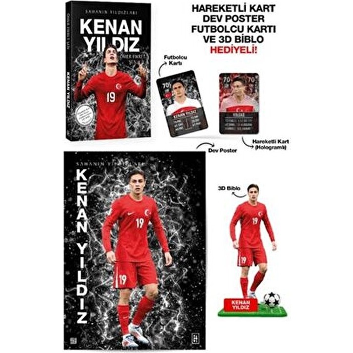Parodi Yayınları Kenan Yıldız - Sahanın Yıldızları - 3D Biblo Hediyeli! Biblo Fiyatı