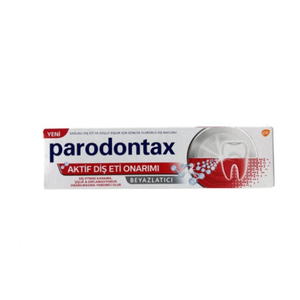Parodontax Aktif Dis Eti Onarimi Beyazlatici Dis Macunu 75 Ml Ağız ve Diş Sağlığı Fiyatı