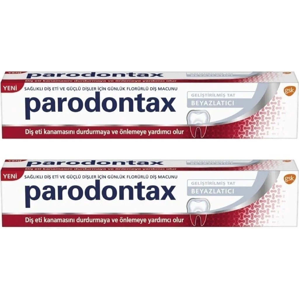 Parodontax Geliştirilmiş Tat Beyazlatici Diş Macunu 1+1 75 Ml Diş Macunları Fiyatı