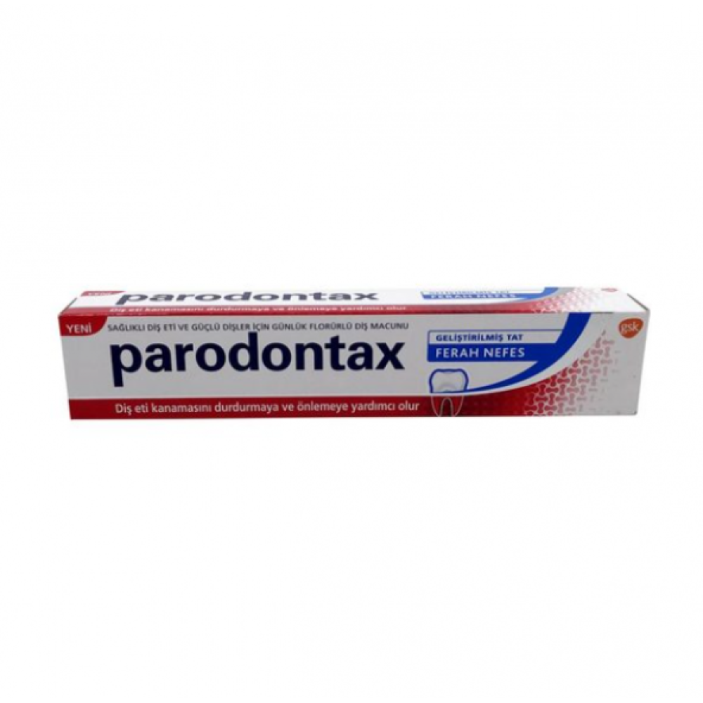 Parodontax Gelistirilmis Tat Ferah Nefes Dis Macunu 75 Ml Diş Macunları Fiyatı