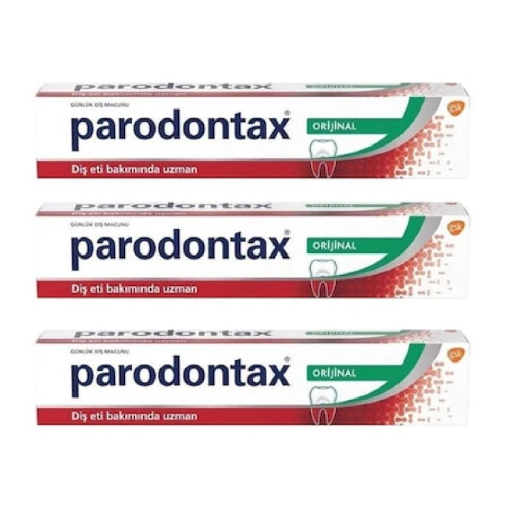 Parodontax Original 75 Ml Florursuz Dis Macunu 3 Adet Diş Macunları Fiyatı