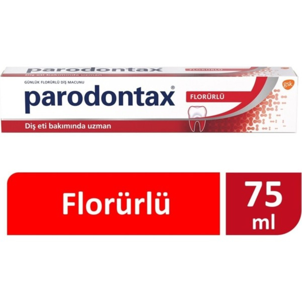 Parodontax Paradontax Florürlü Diş Macunu 75 ml - 1 Diş Macunları Fiyatı