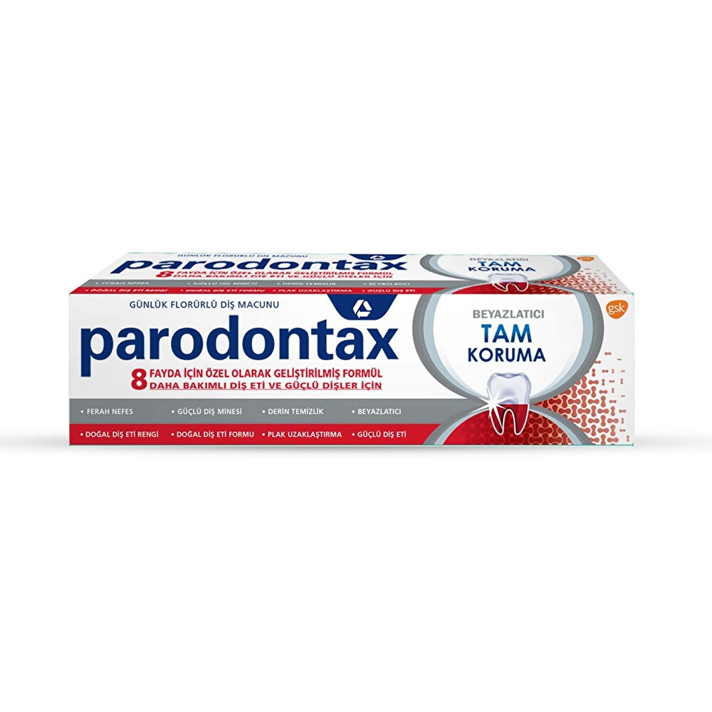 Parodontax Paradontax Tam Koruma Beyazlatıcı 75 ml Diş Macunları Fiyatı