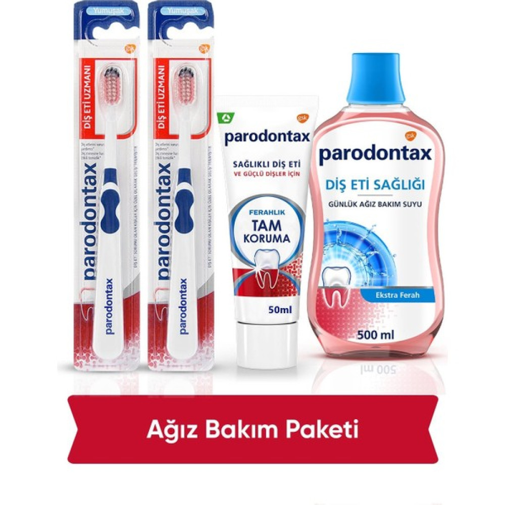 Parodontax Parodontax komple Ağız Bakım Seti - Ekstra Ferah Ağız Gargara ve Spreyi Fiyatı