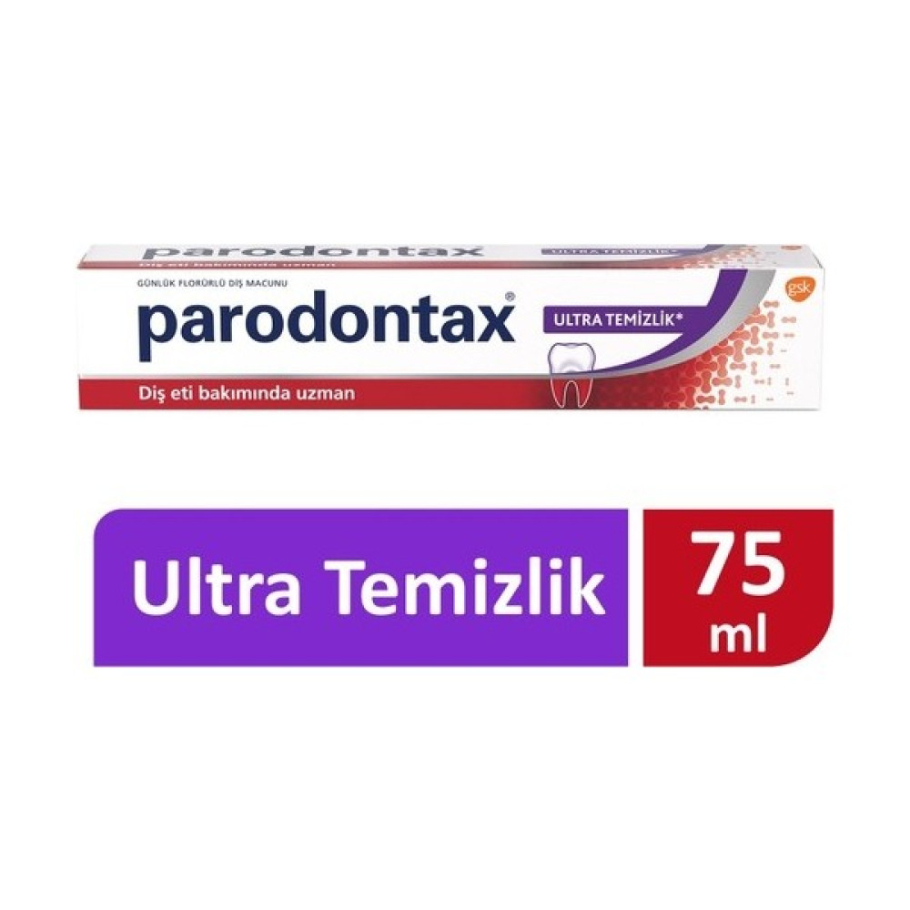 Parodontax Ultra Temizlik 75 ml Diş Macunları Fiyatı