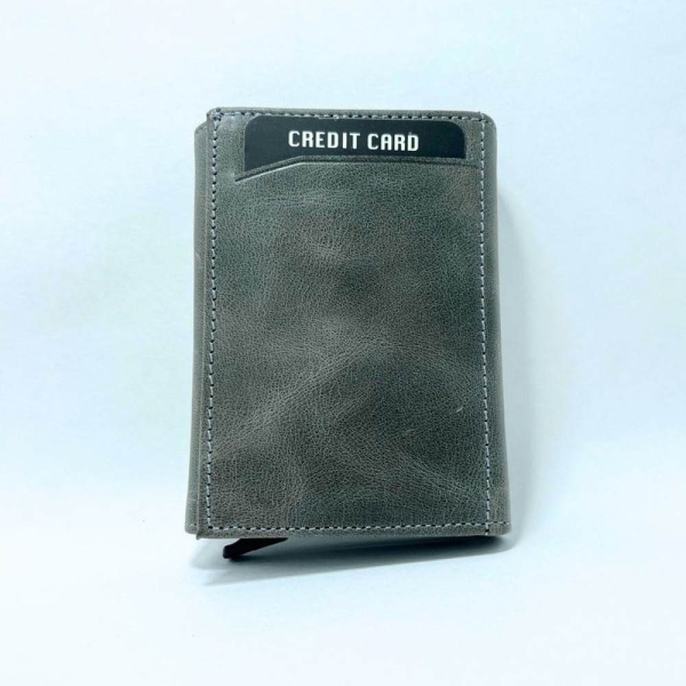 Parscraft Deri Crazy Gri Otomatik Mekanizmalı Cüzdan Kartlık Erkek Cüzdan Fiyatı