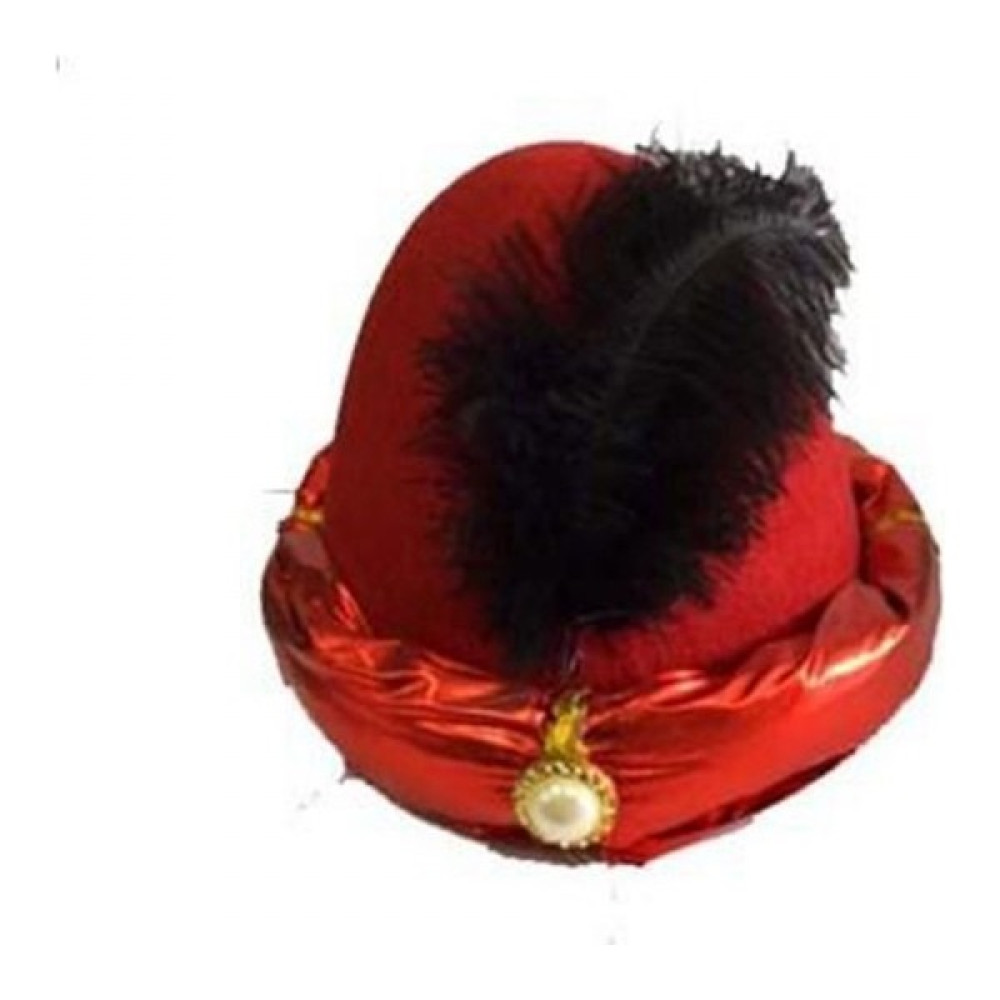 Parsilya Siyah Tüylü Kırmızı Kumaş Kaplama Şehzade Sultan Şapkası Oto Boyaları Fiyatı
