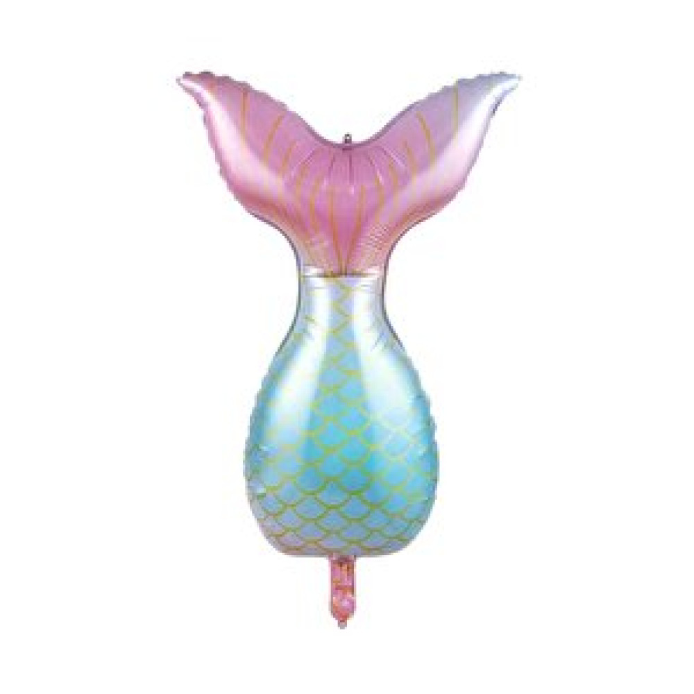 Parti Adresi Deniz Kızı Kuyruğu Folyo Balon 52x85 Cm Yaş Günü & Parti Fiyatı