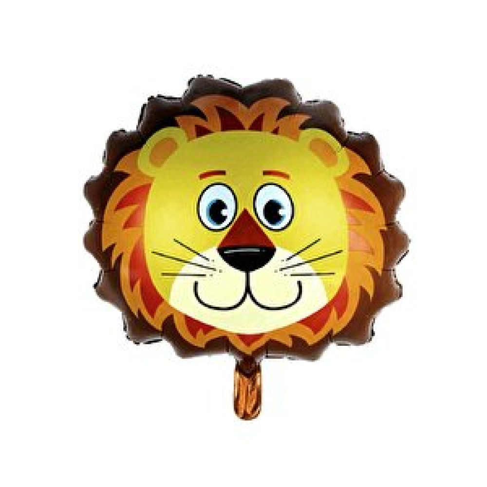 Parti Adresi Safari Konseptli Aslan Folyo Balon Doğum Günü Balonu Parti Balonu 22" - 55 Cm Yaş Günü & Parti Fiyatı
