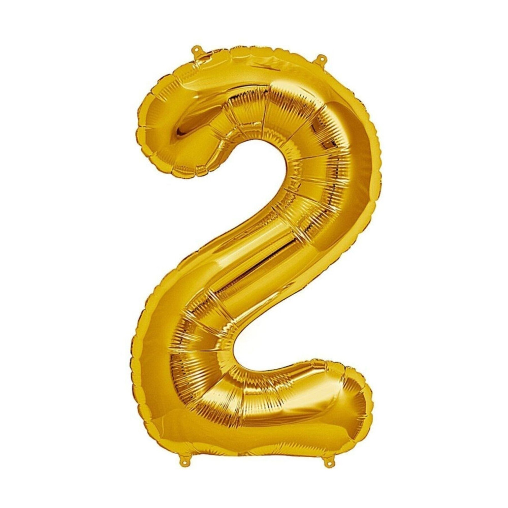 Parti dolabı 100 Cm Gold Altın Sarısı Dore Büyük Folyo 2 Rakam Balon 40inc Yaş Günü & Parti Fiyatı