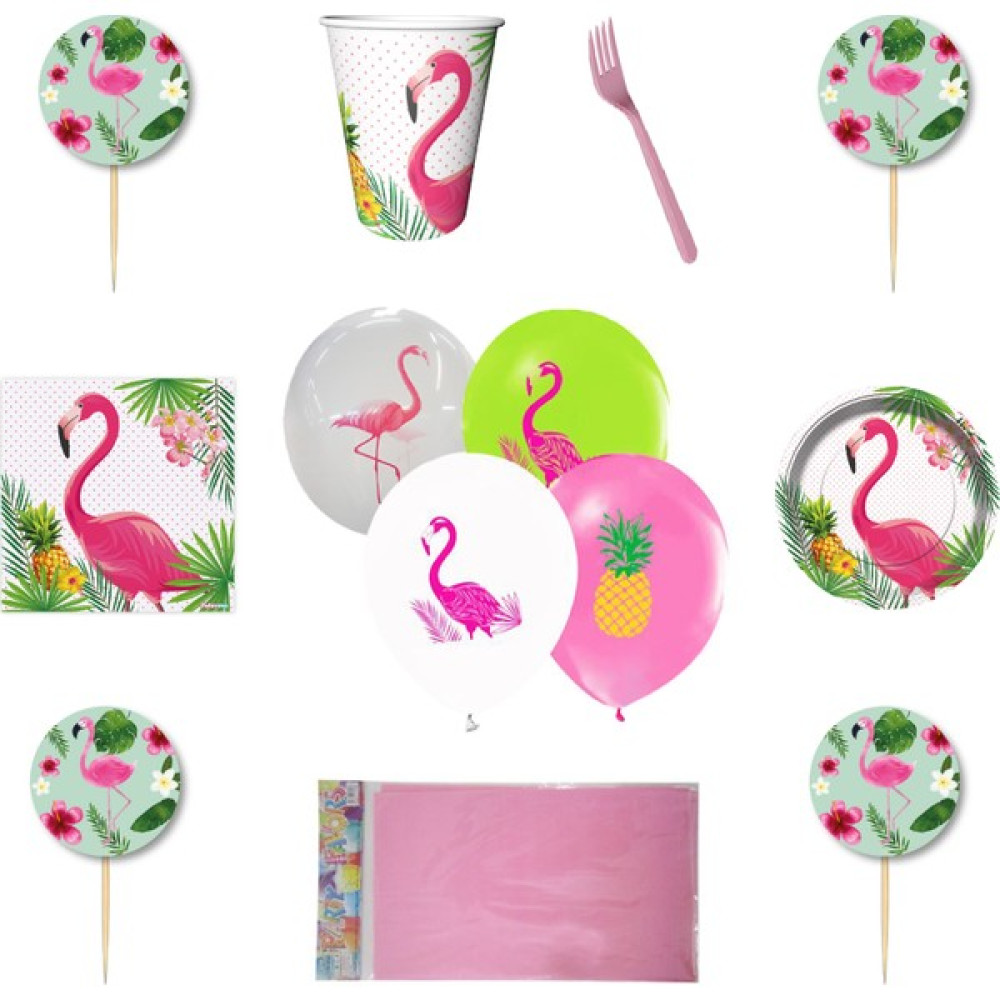 Parti Flamingo Sunum Parti Malzemeleri Seti 8 Kişilik Oto Boyaları Fiyatı