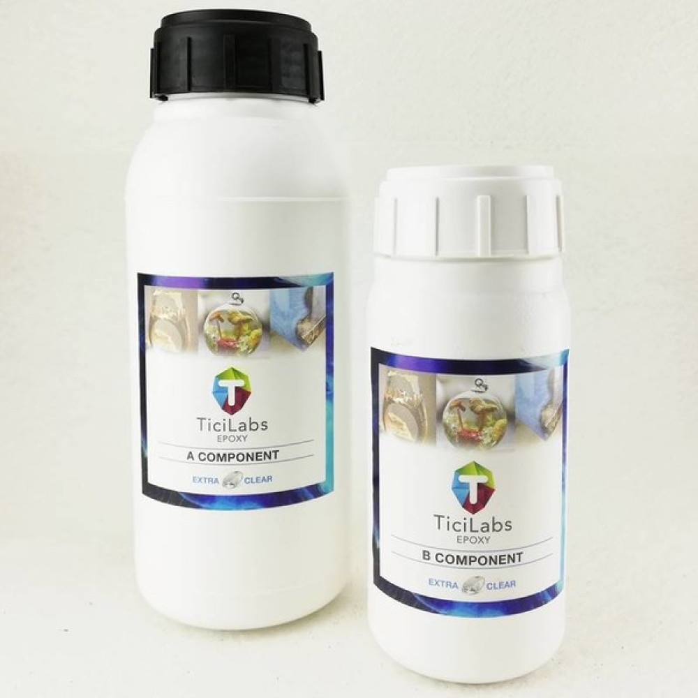 Parti Vitrini Şeffaf Epoksi Reçine 300 gr Boyalar & Boyacı Aletleri Fiyatı