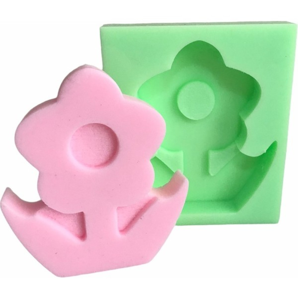 Parti Vitrini Tek Çiçek Mum Silikon Mum Kalıbı 10 x 11 x 2 cm Ev & Dekorasyon Aksesuarları Fiyatı