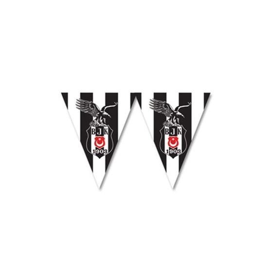 PartiBulutu Beşiktaş Üçgen Bayrak Set Yaş Günü & Parti Fiyatı