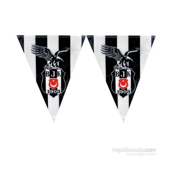 PartiBulutu Beşiktaş Üçgen Bayrak Set