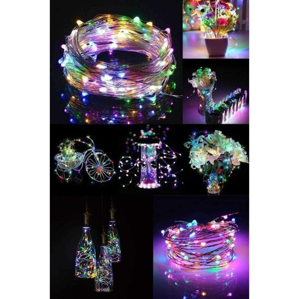 Partini Seç Partiniseç MRV25011638 Peri LED Işık 3 Metre (Rgb),Dekoratif LED Işık Renkli Led Aydınlatmalar Fiyatı