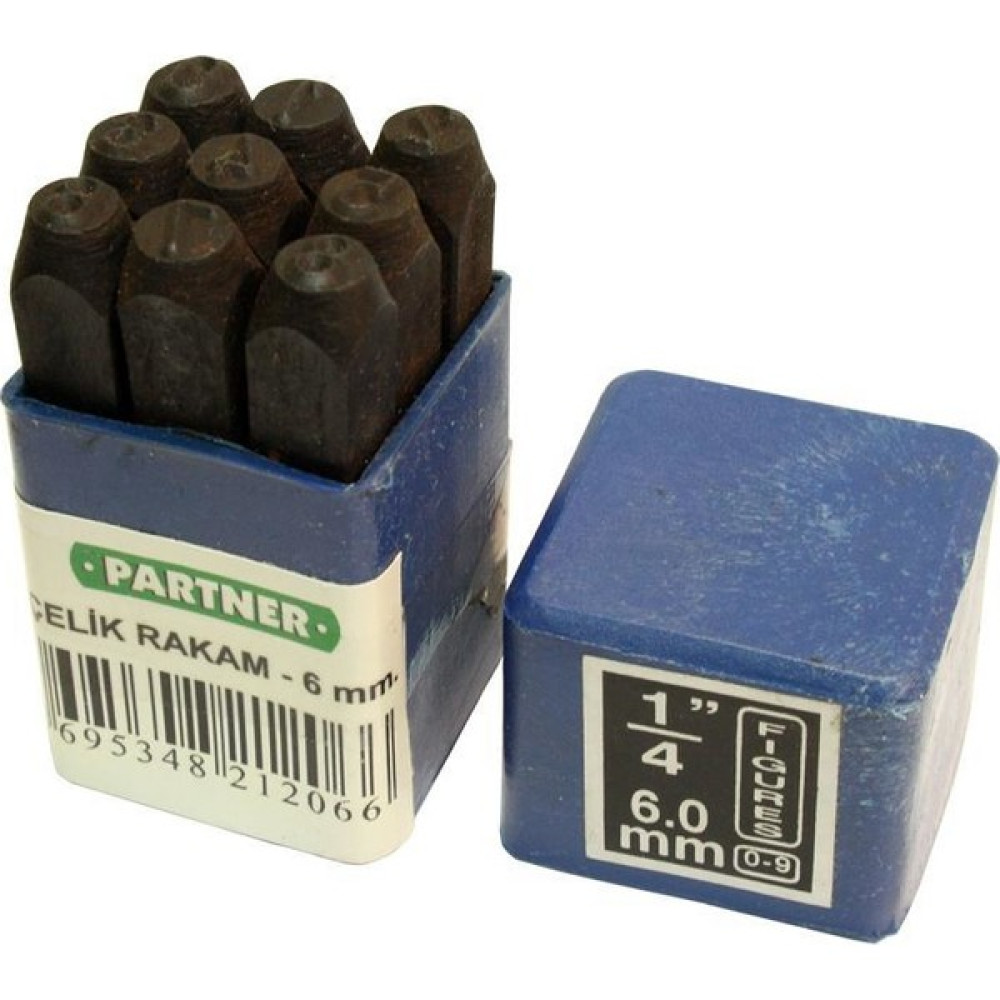 Partner 21205 Çelik Rakam Zımba Seti 5Mm Oto Boyaları Fiyatı