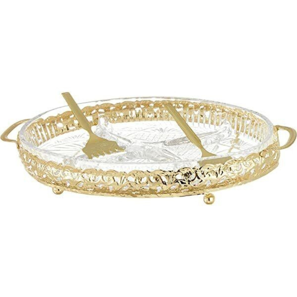 Partridge Store Queen Anne Ingiliz Gümüşü Bölmeli Çerezlik 32X19 cm Mutfak Gereçleri Fiyatı