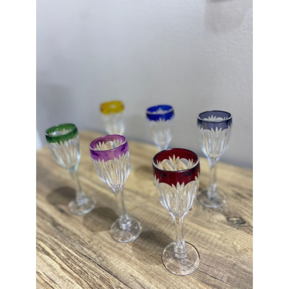 Partridge Store Renkli Kahve Yanı Su Bardağı Çiçek 6'lı Fincan / Bardak / Kahve Takımı Fiyatı