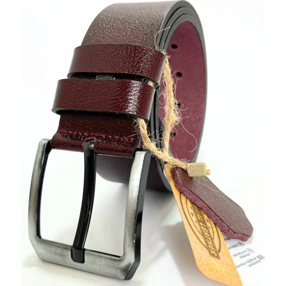 Partscraft Hakiki Manda Derisi Erkek Kemer 4,5 cm Bordo Kot Pantolon Spor Kemer Erkek Kemeri Fiyatı