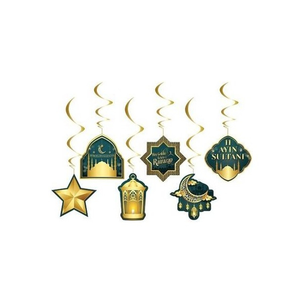 Party Gross Ramazan Sarkıt Tavan Süs 6'lı Ev & Dekorasyon Aksesuarları Fiyatı