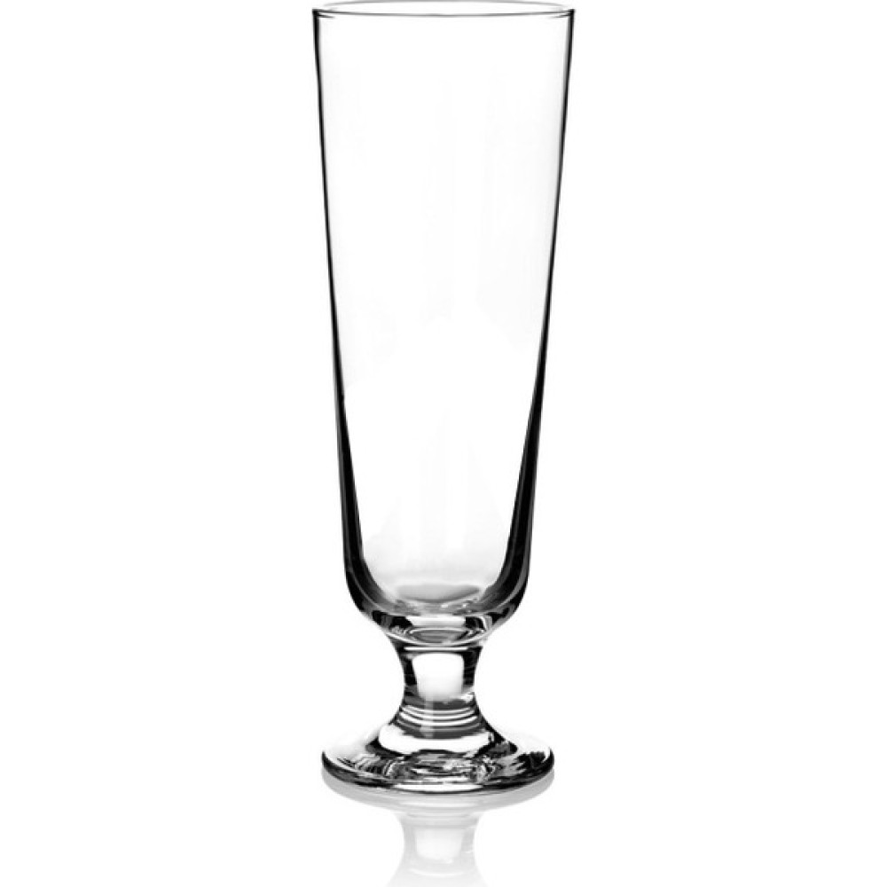 Paşa Cam El Işçiliği Silindir Cam Vazo Ayaklı 23.5 cm - Şeffaf Vazo Fiyatı
