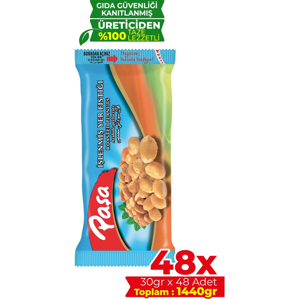 Paşa İşlenmiş Yer Fıstığı 30 g Diğer Fiyatı