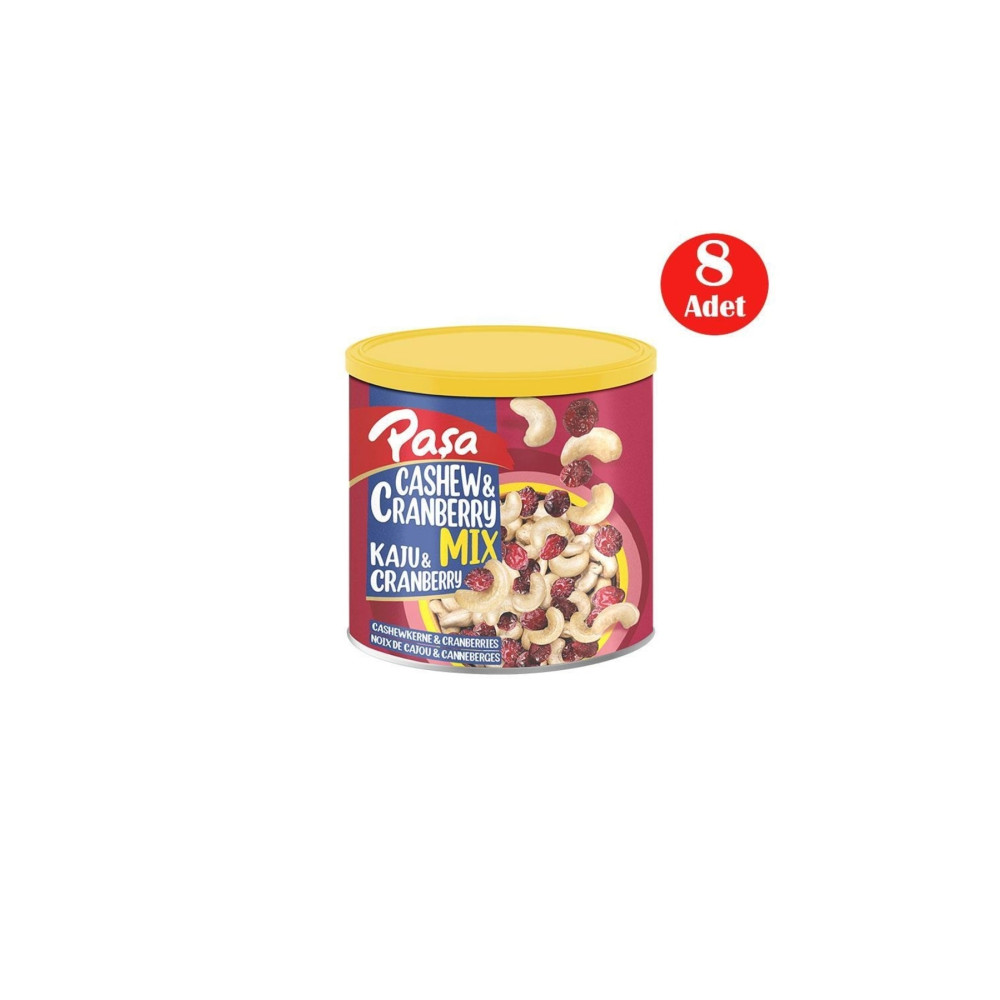Paşa Kuruyemiş Çiğ Kaju & Turna Yemişi Teneke Kutu 150 gr X 8 Adet Kuruyemiş Fiyatı