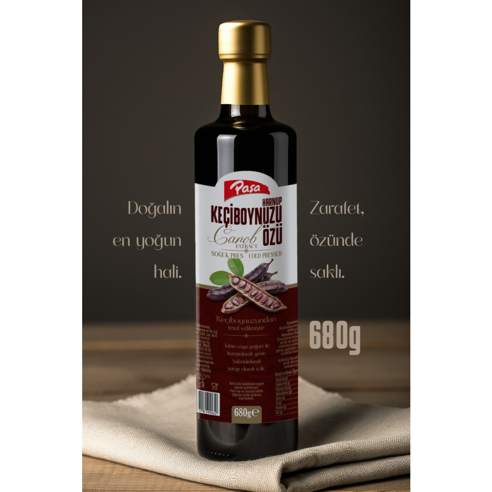 Paşa Kuruyemiş (Harnup) Keçiboynuzu Özü 680 gr Tahin Pekmez ve Helva Fiyatı