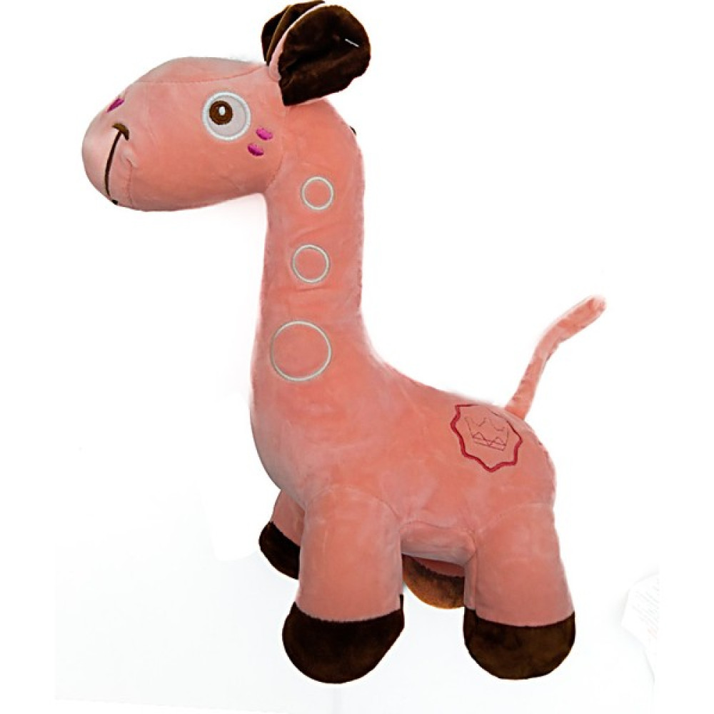 Paşa Peluş Zürafa Renkli 35 cm - Mavi Su Dünyası - Pembe Peluş Oyuncaklar Fiyatı