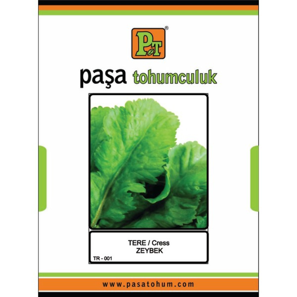 Paşa Tohumculuk Zeybek Tere Tohumu 500 Gr. TZ500 - 1 Adet Tohum Fiyatı