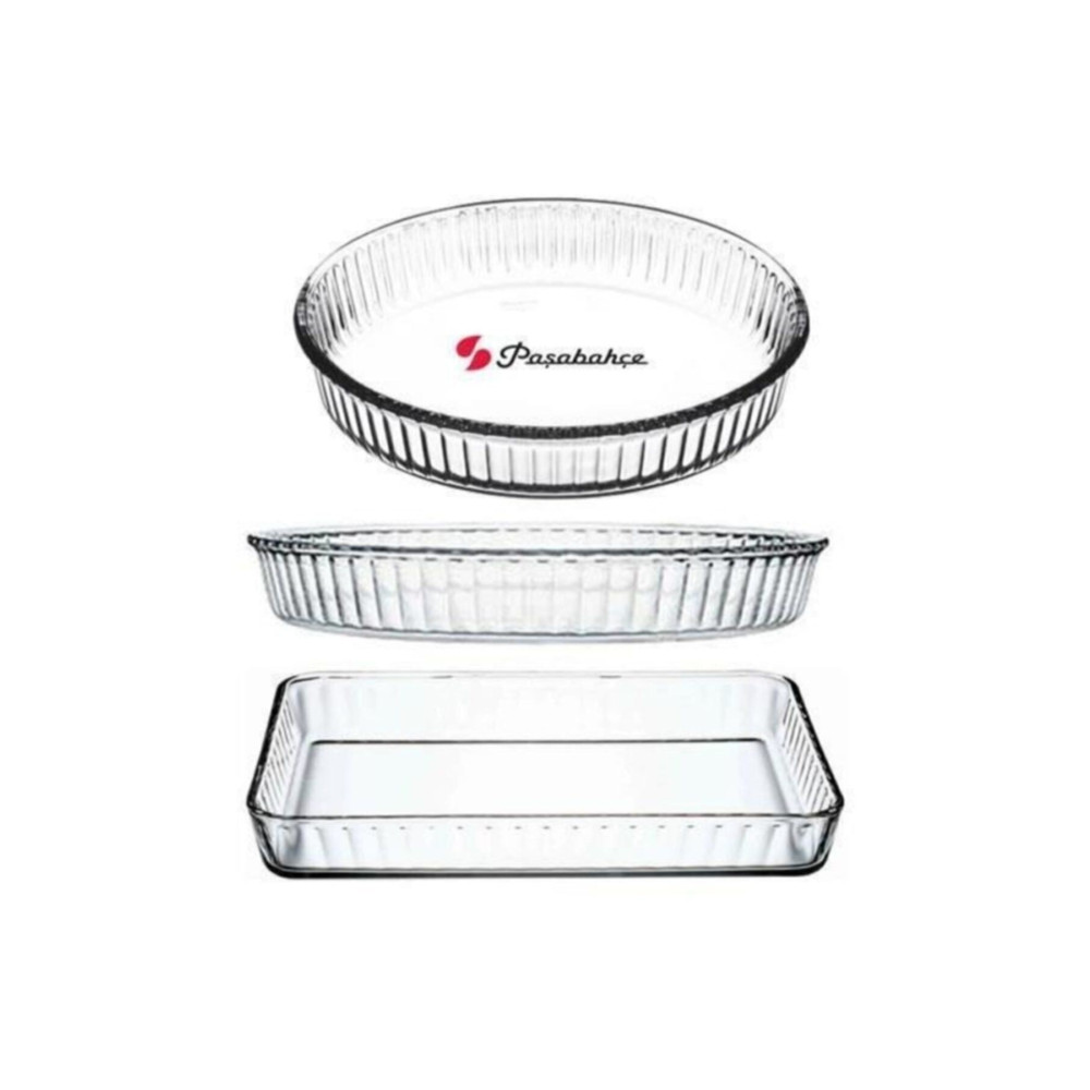 Paşabahçe Fırın Tepsileri - 3 Lü Set Fma04596 Fma03121 180 Kek Kalıpları Fiyatı