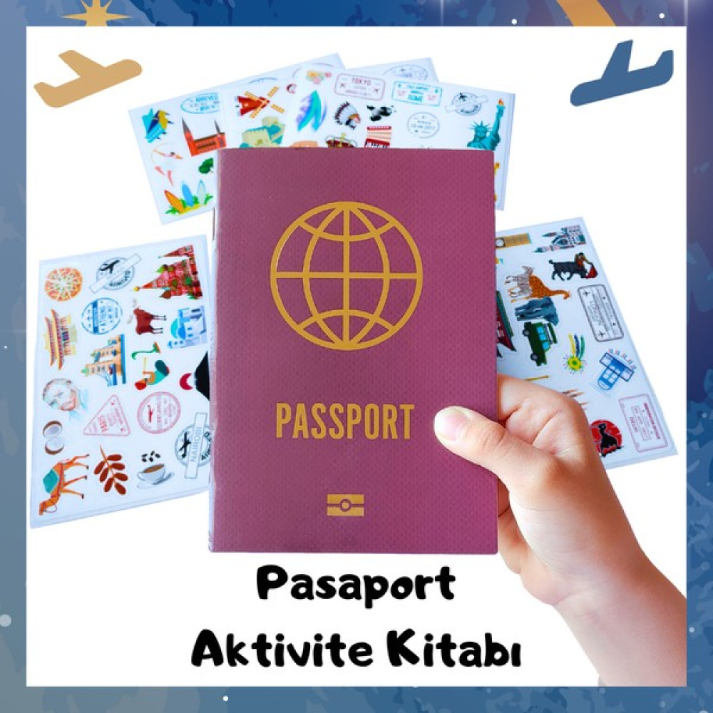 Pasaport Çocuk Aktivite Kitabı-18 Ülke Gezisi,Video Ve Şarkılarla Öğrenme(İnteraktifKarekodluKitap) Diğer Fiyatı