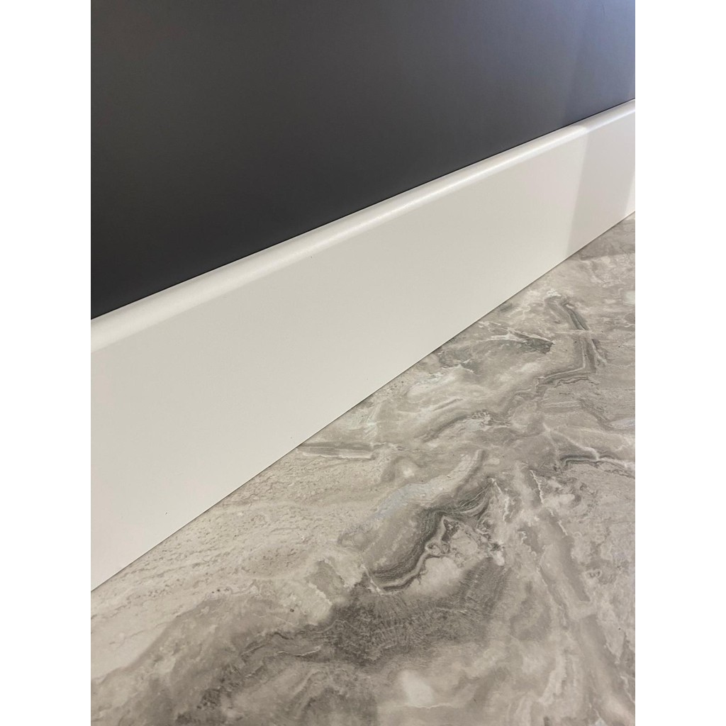 Pasha Dekor 12 cm Yalı Serisi T12 Model Lake Beyaz Pvc Süpürgelik Parke Fiyatı