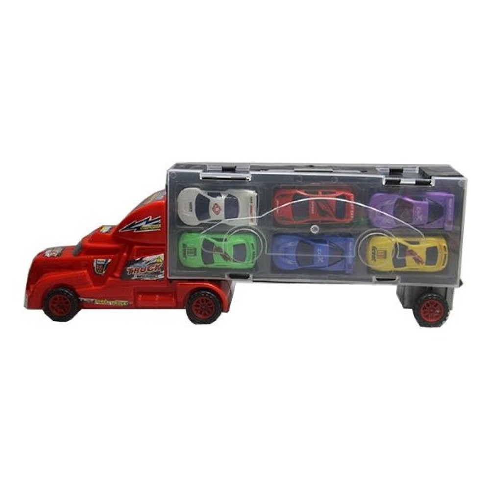 Pasifik Toys Arabalı Taşıyıcı Tır - Renkli Oyuncak Araç Fiyatı